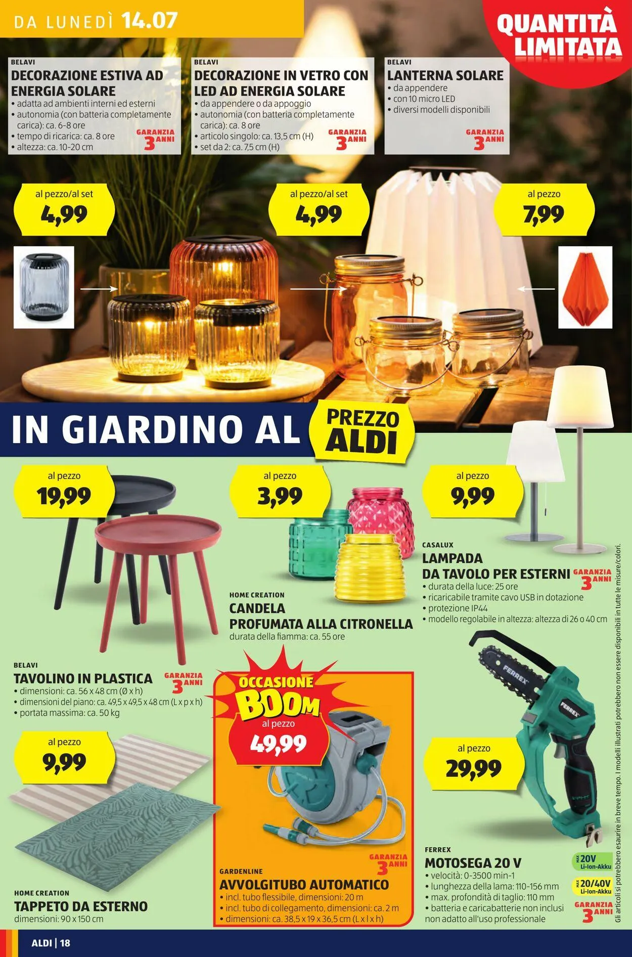 Aldi Volantino attuale da 14 luglio a 20 luglio di 2025 - Pagina del volantino 18