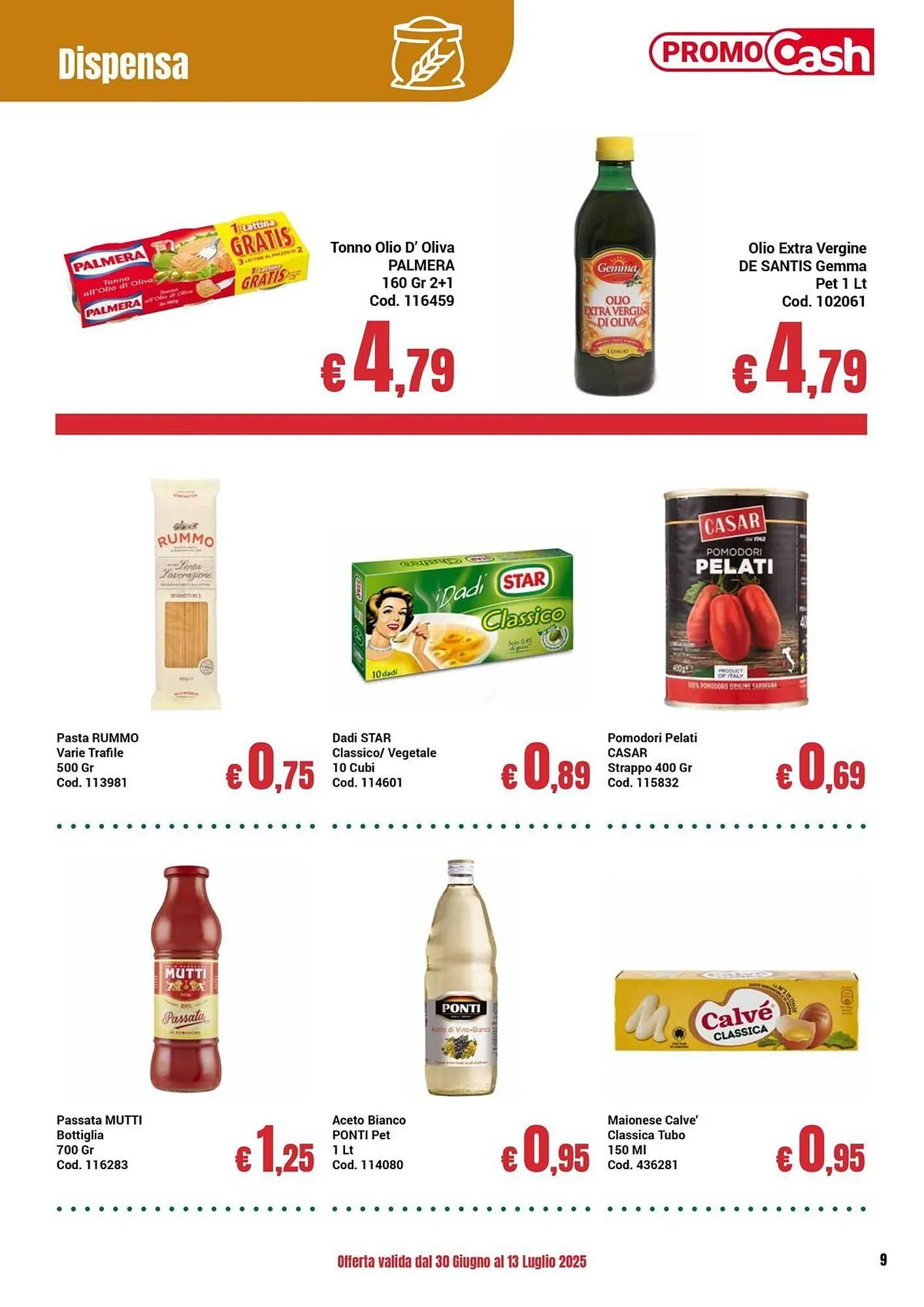 Volantino Centro Cash da 30 giugno a 13 luglio di 2025 - Pagina del volantino 9