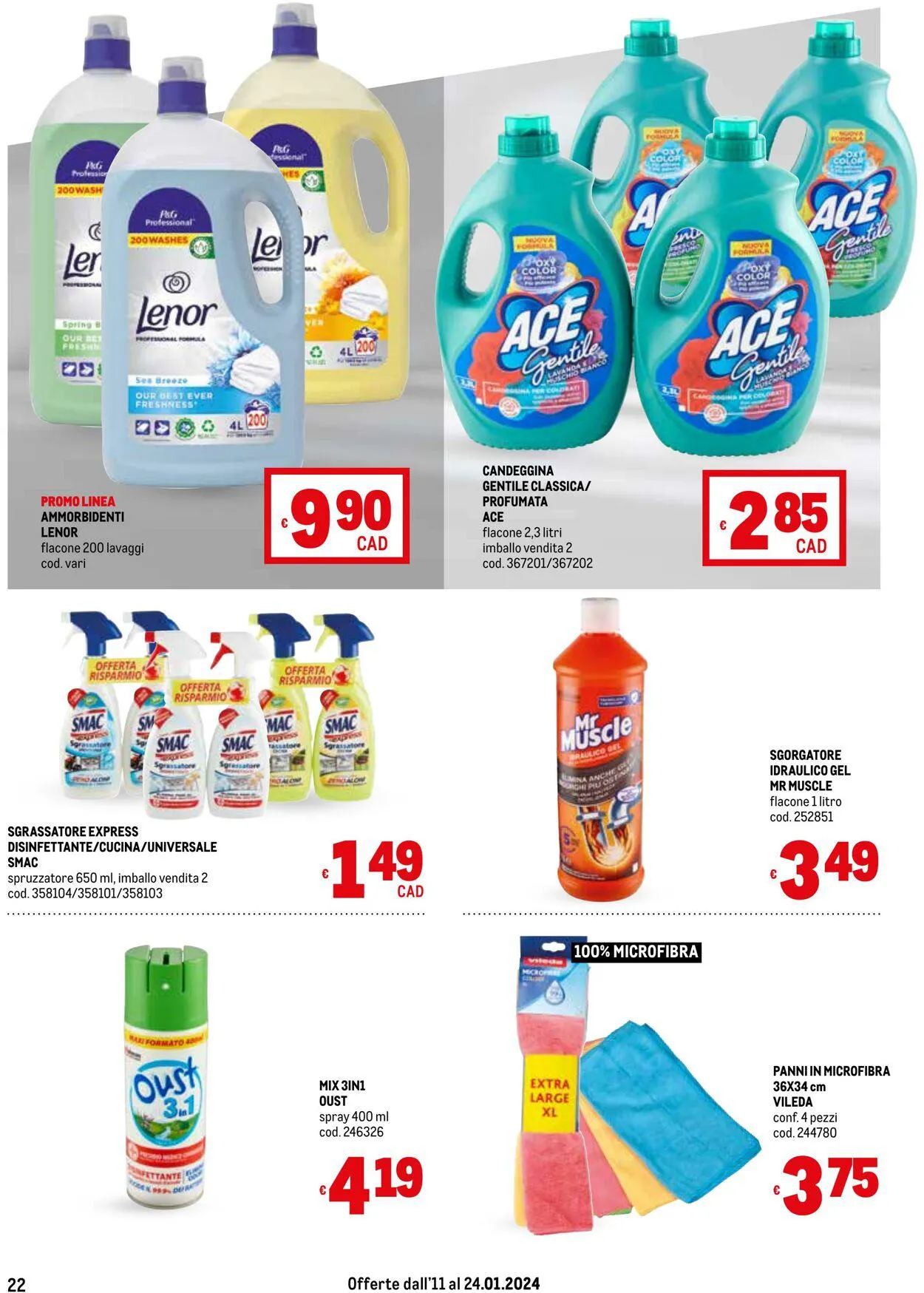 Metro Volantino attuale da 3 luglio a 17 luglio di 2024 - Pagina del volantino 22