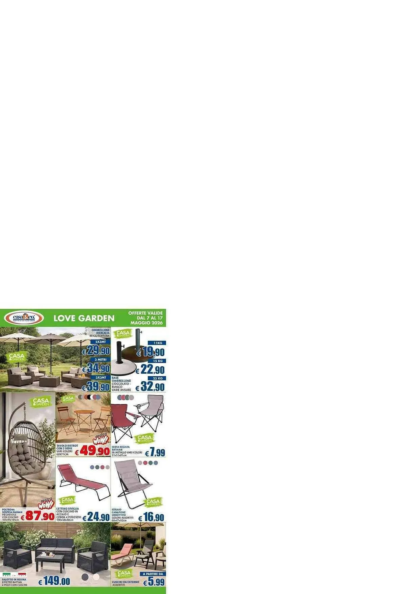 Volantino Casa & Co da 7 maggio a 17 maggio di 2026 - Pagina del volantino 16