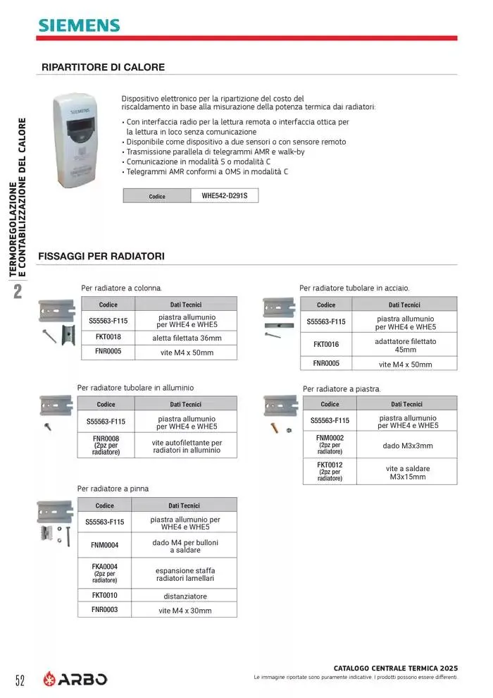 Catalogo Centrale termica 2025  da 8 aprile a 31 dicembre di 2025 - Pagina del volantino 52