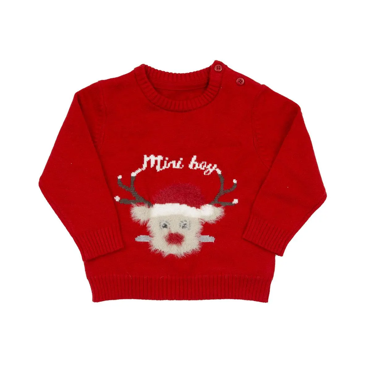Mawi maglia tricot family intarsio