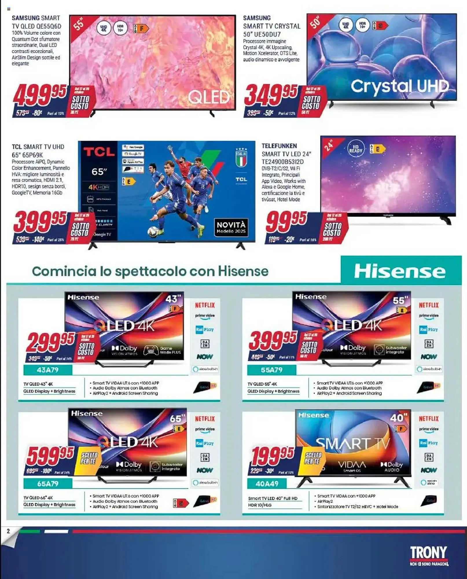 Volantino Trony da 17 ottobre a 29 ottobre di 2025 - Pagina del volantino 2