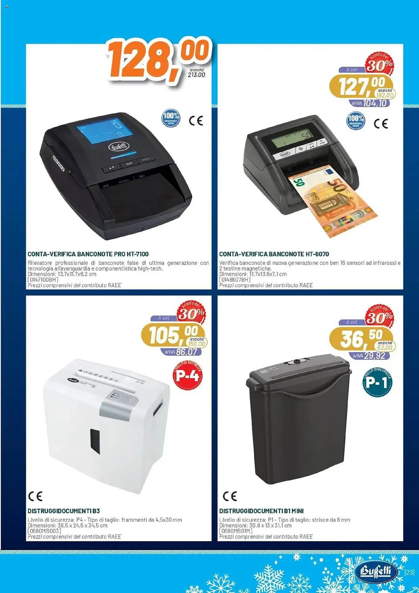 Volantino Buffetti da 1 novembre a 31 dicembre di 2025 - Pagina del volantino 23