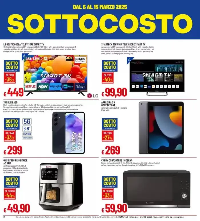 SOTTOCOSTO da 6 marzo a 15 marzo di 2025 - Pagina del volantino 2