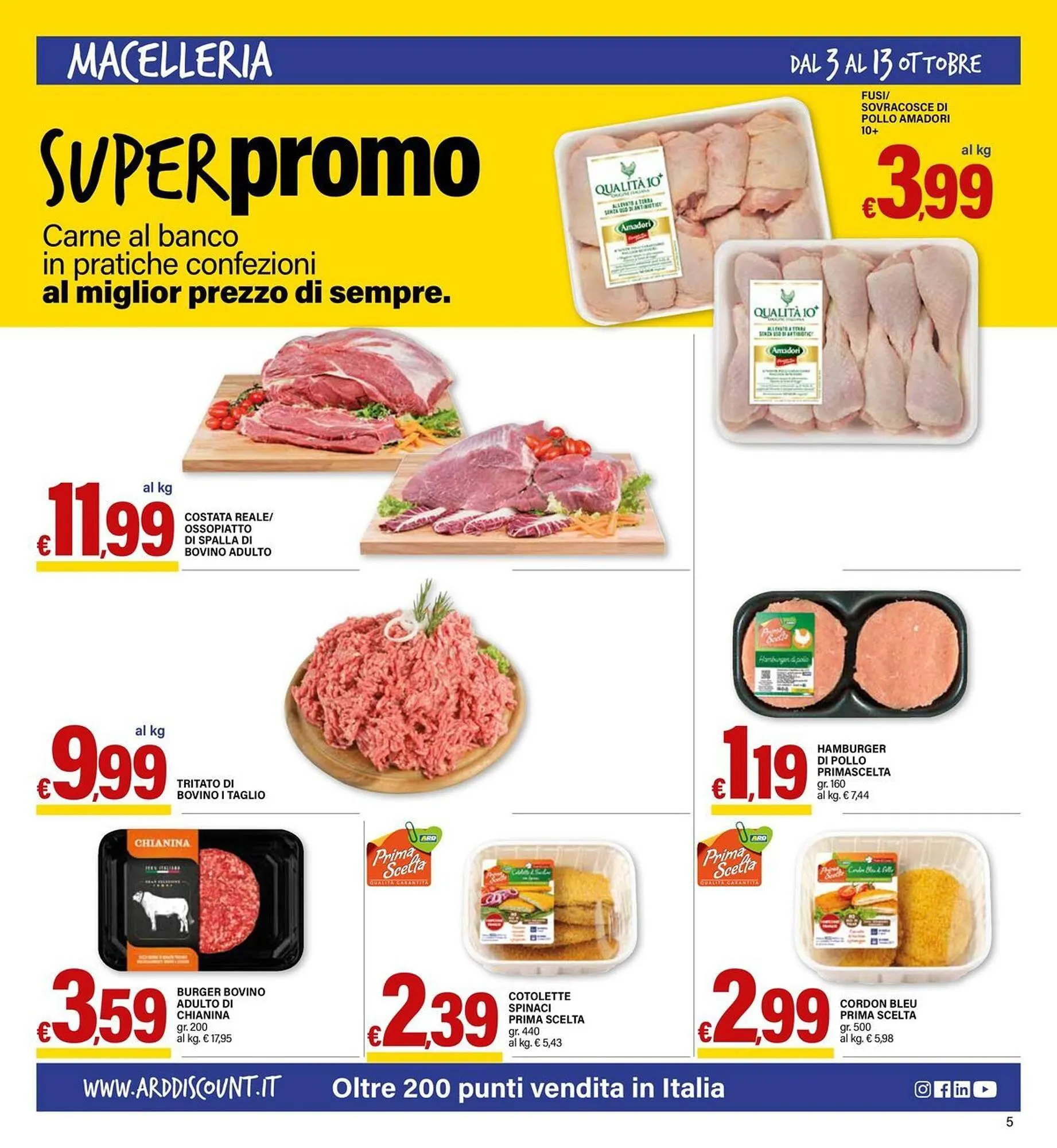 Volantino Ard Discount da 3 ottobre a 13 ottobre di 2024 - Pagina del volantino 5