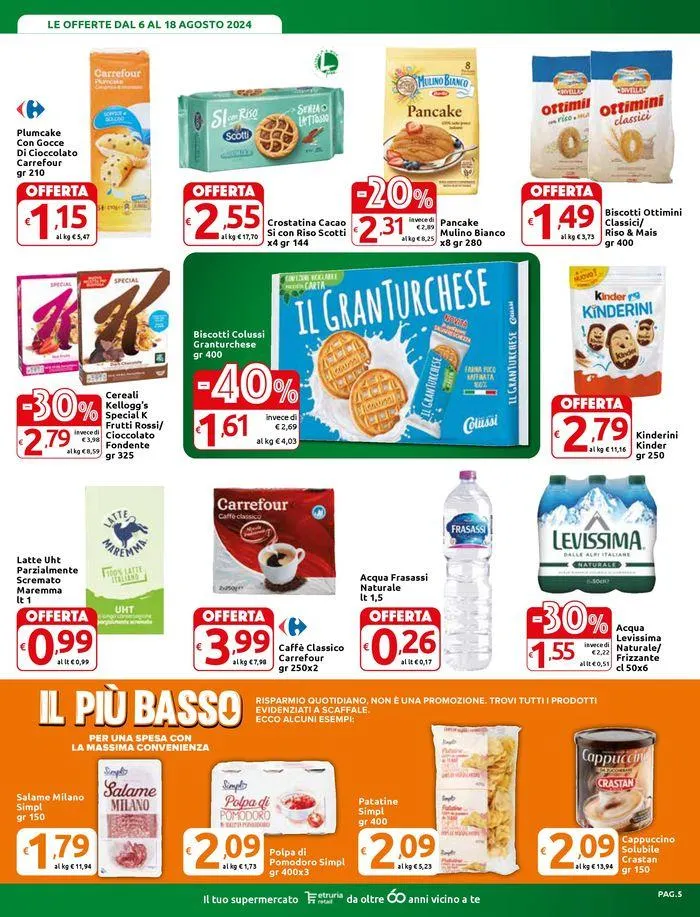 Sconti fino al 40% da 6 agosto a 18 agosto di 2024 - Pagina del volantino 5