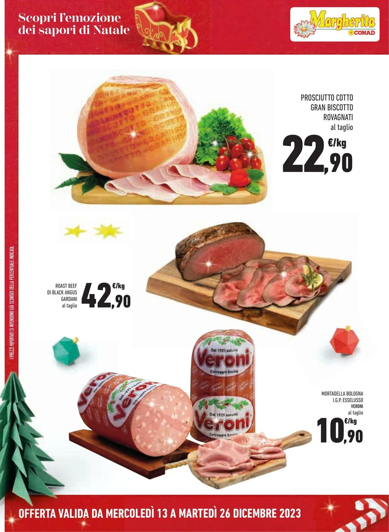 Conad - Margherita - Milano Volantino attuale da 13 dicembre a 26 dicembre di 2023 - Pagina del volantino 10