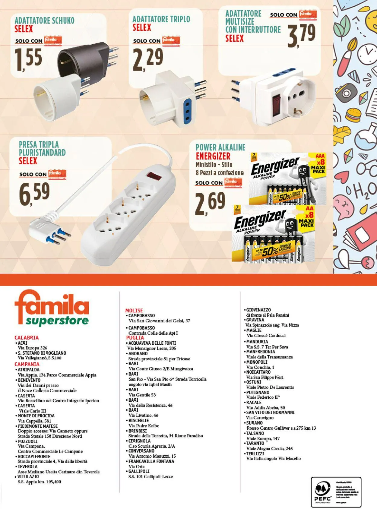 Famila Volantino attuale da 10 agosto a 30 settembre di 2023 - Pagina del volantino 23