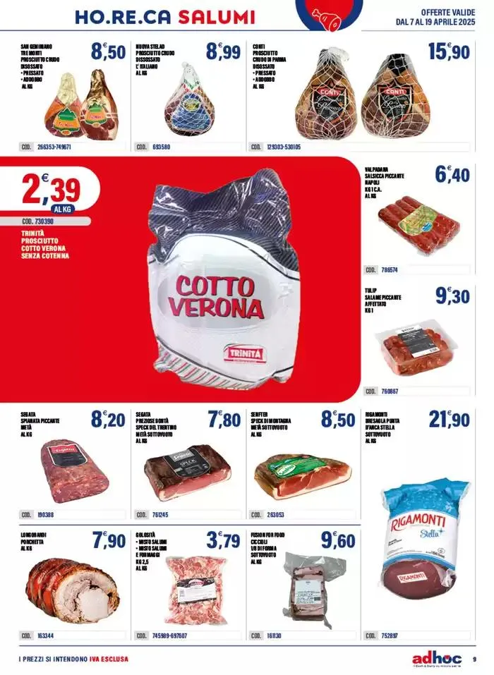 Buona pasqua da 7 aprile a 19 aprile di 2025 - Pagina del volantino 9