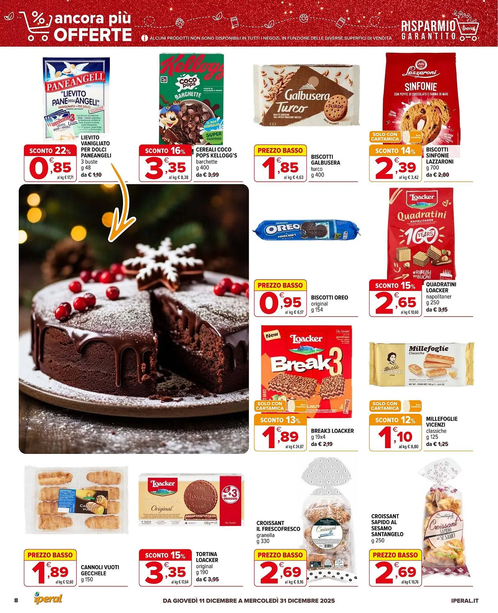 Volantino Iperal da 11 dicembre a 31 dicembre di 2025 - Pagina del volantino 8