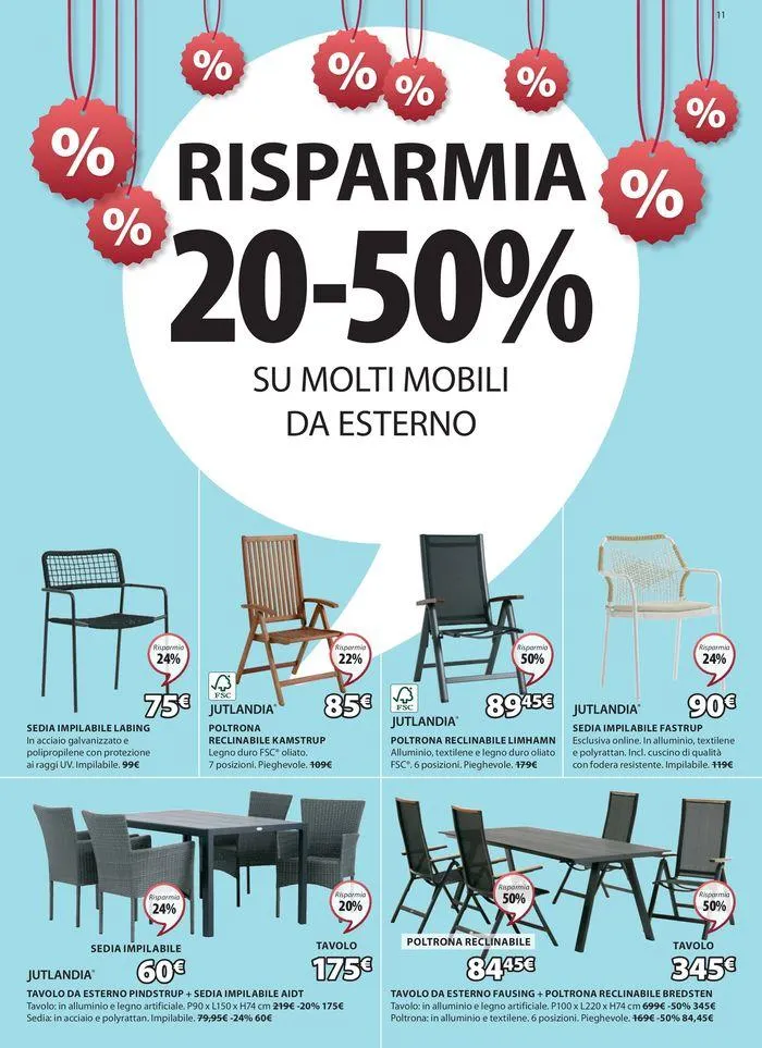 Saldi estivi da 6 luglio a 14 agosto di 2024 - Pagina del volantino 11