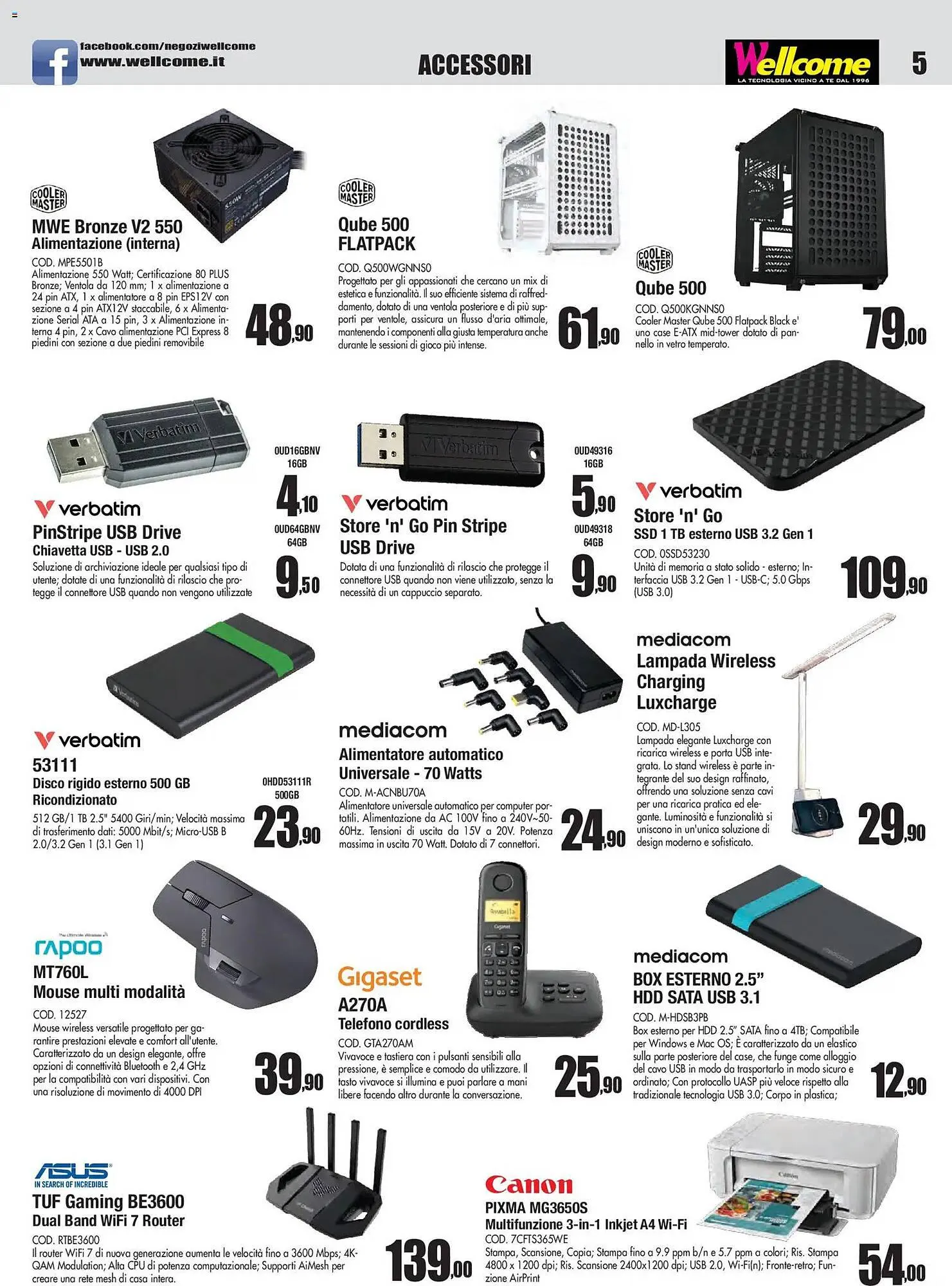 Volantino Wellcome da 6 novembre a 27 dicembre di 2025 - Pagina del volantino 5