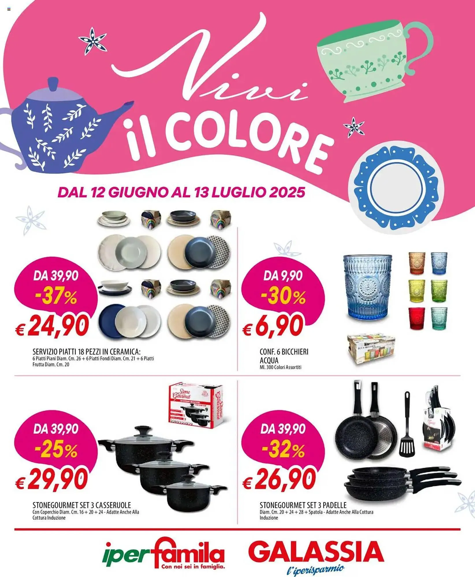 Volantino IperFamila da 12 giugno a 13 luglio di 2025 - Pagina del volantino 1
