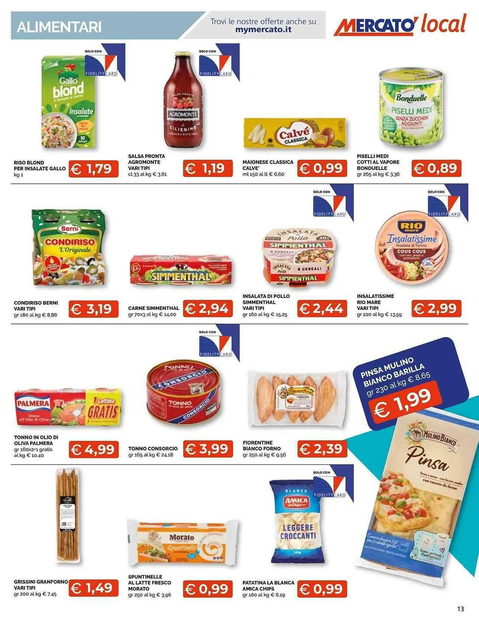 Volantino Mercatò Local da 22 luglio a 4 agosto di 2024 - Pagina del volantino 13