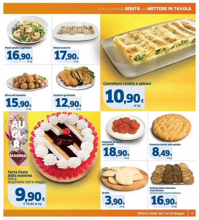 2x1 Prendi 2 e paghi 1 da 7 maggio a 20 maggio di 2025 - Pagina del volantino 9