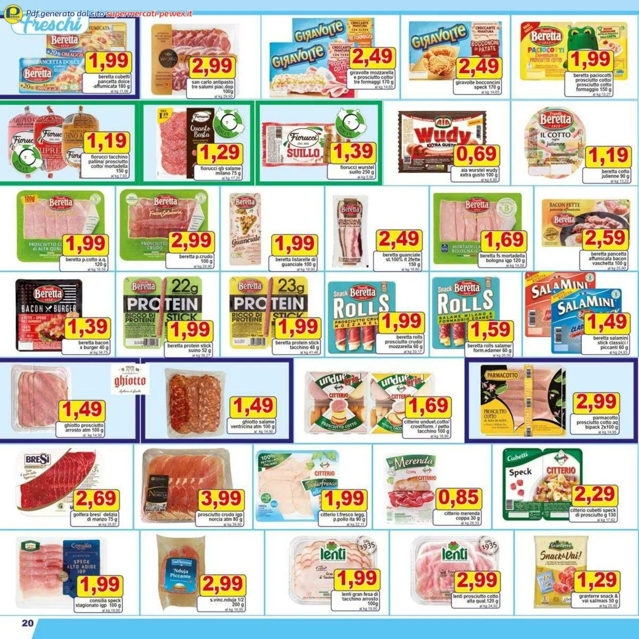 Pewex Volantino attuale da 25 luglio a 5 agosto di 2025 - Pagina del volantino 20