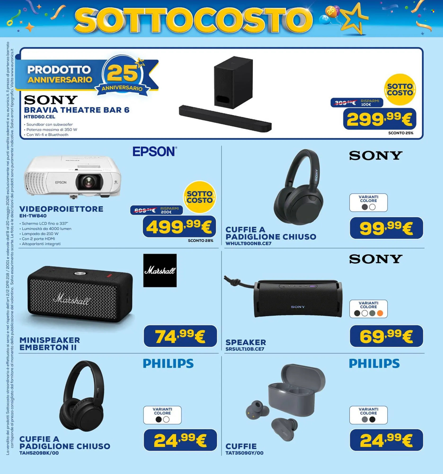 Volantino Euronics da 8 maggio a 20 maggio di 2026 - Pagina del volantino 14