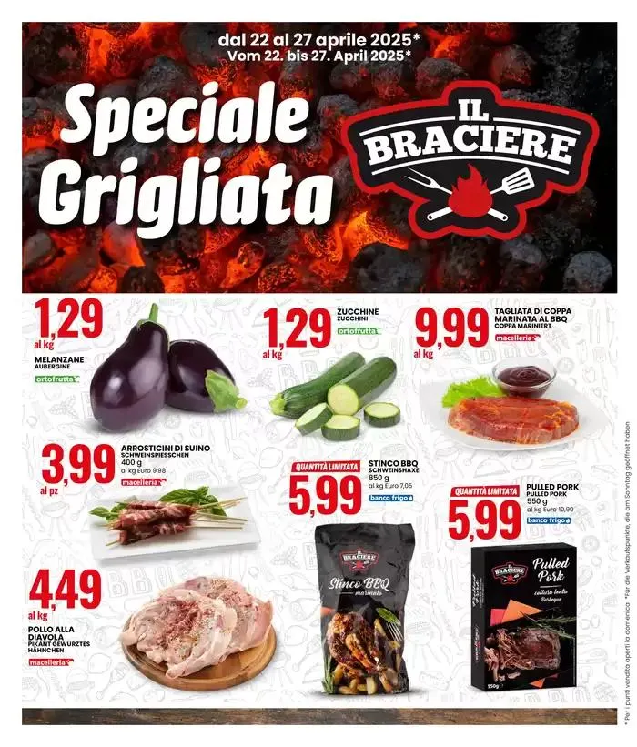Speciale grigliata e speciale Radames da 22 aprile a 27 aprile di 2025 - Pagina del volantino 2