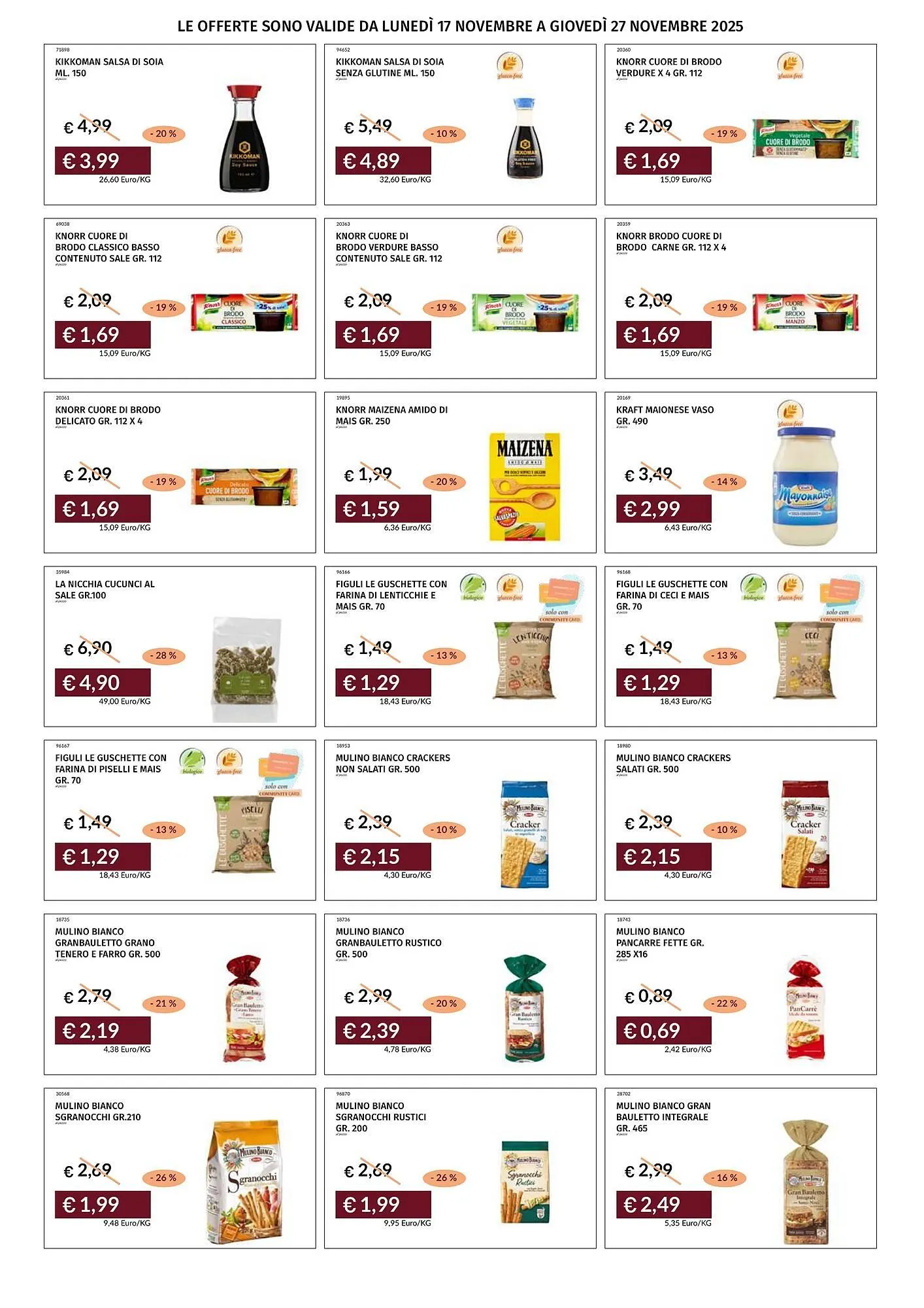 Volantino Prezzemolo e Vitale da 17 novembre a 27 novembre di 2025 - Pagina del volantino 25