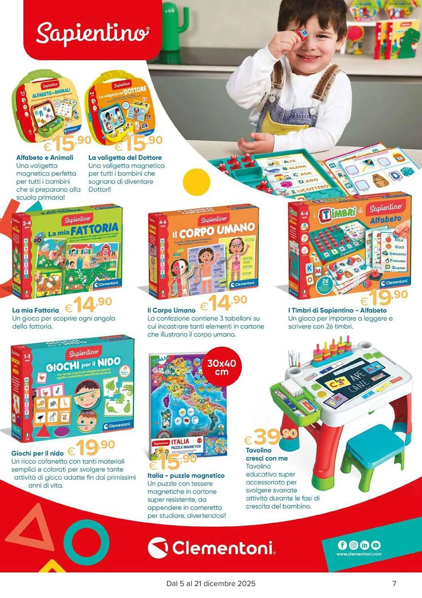 Volantino Io Bimbo da 5 dicembre a 21 dicembre di 2025 - Pagina del volantino 7