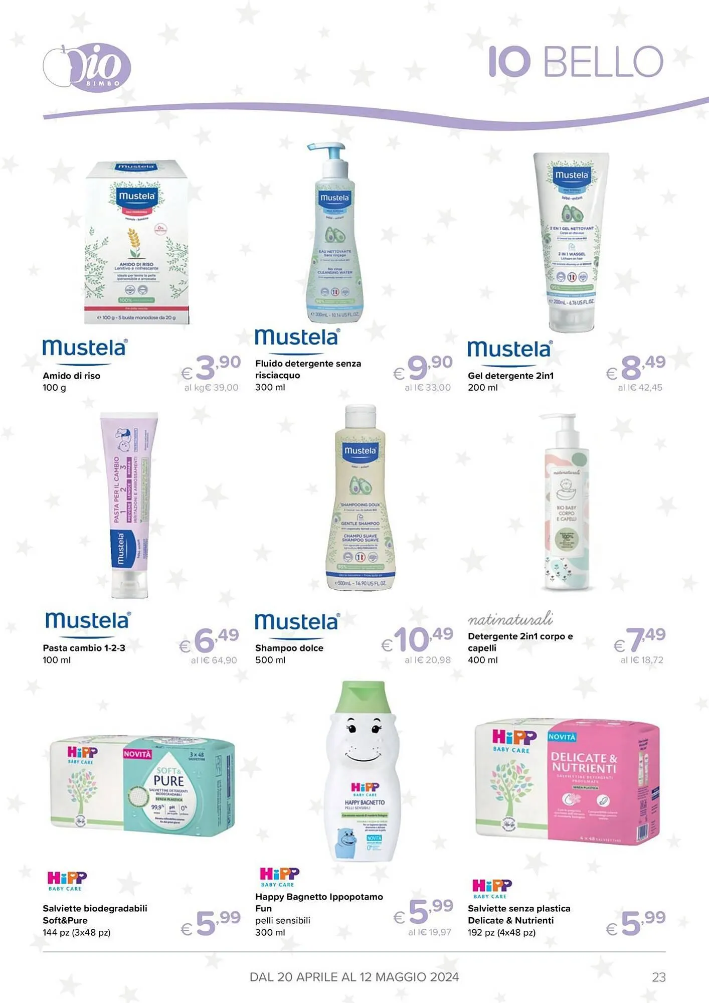 Volantino Io Bimbo da 22 aprile a 12 maggio di 2024 - Pagina del volantino 23