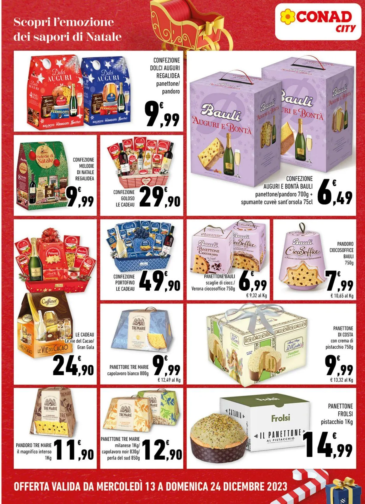Conad - City - Palermo Volantino attuale da 13 dicembre a 24 dicembre di 2023 - Pagina del volantino 2