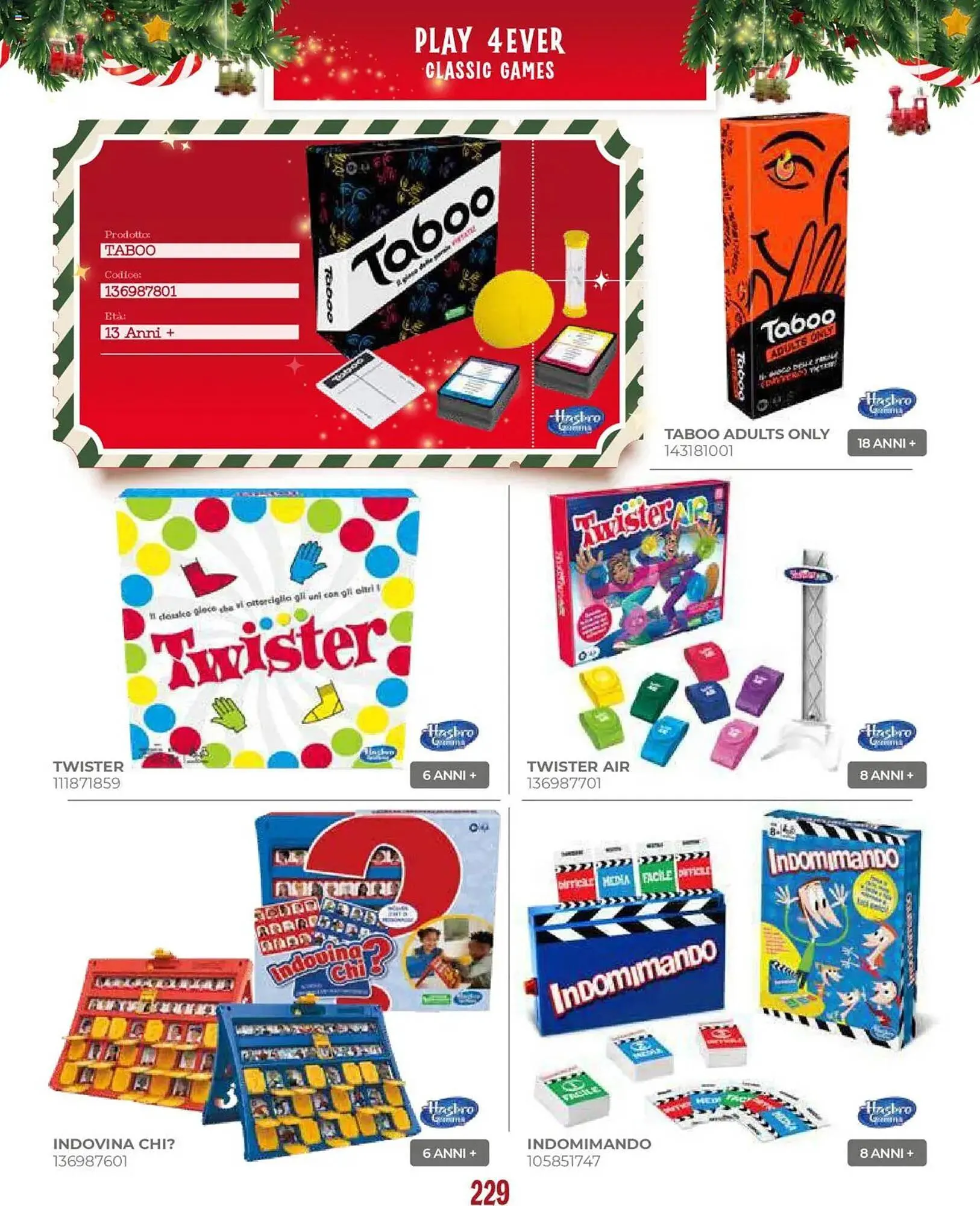 Volantino Toys Center da 17 ottobre a 24 dicembre di 2025 - Pagina del volantino 231