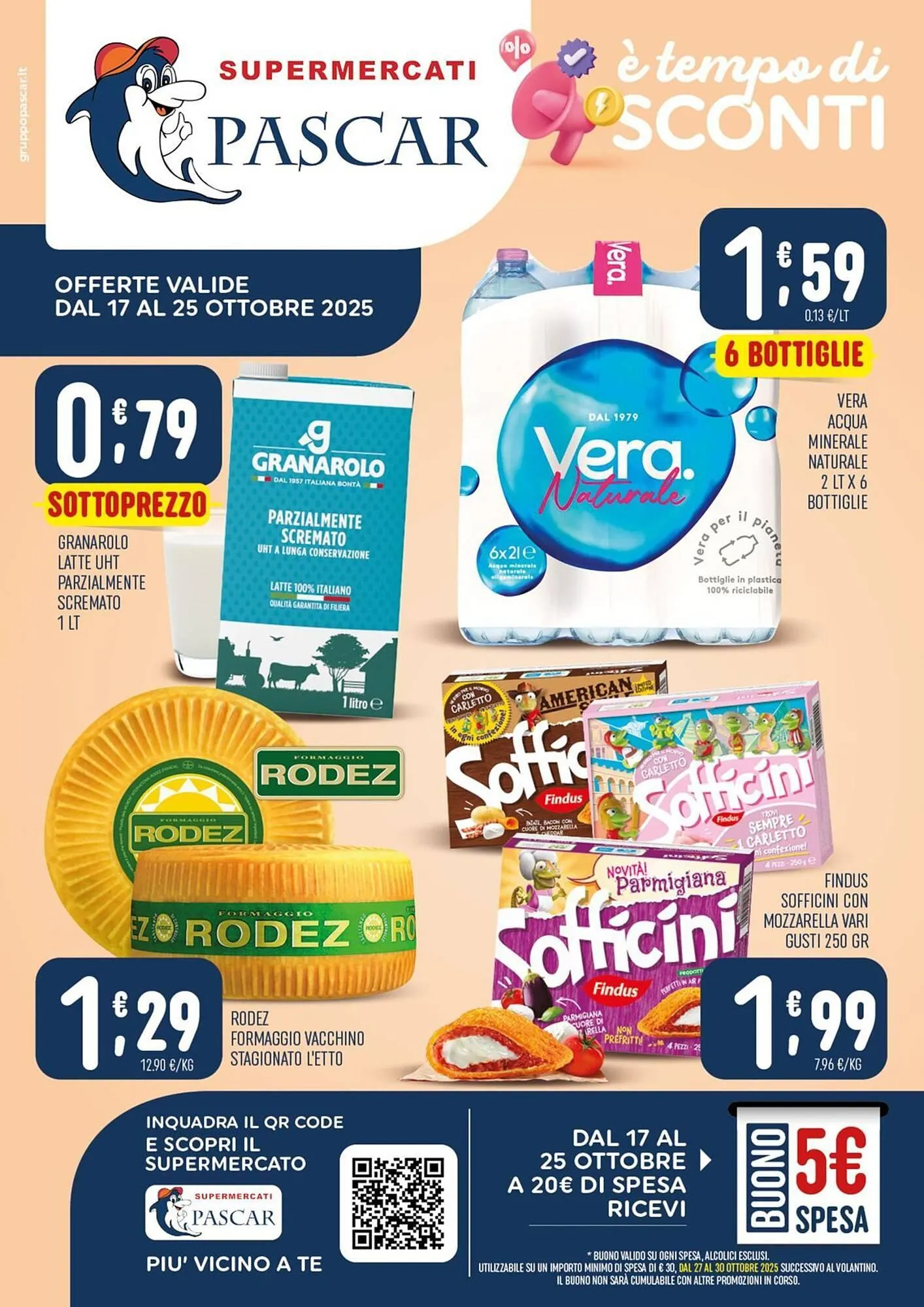 Volantino Gruppo Pascar da 17 ottobre a 25 ottobre di 2025 - Pagina del volantino 1