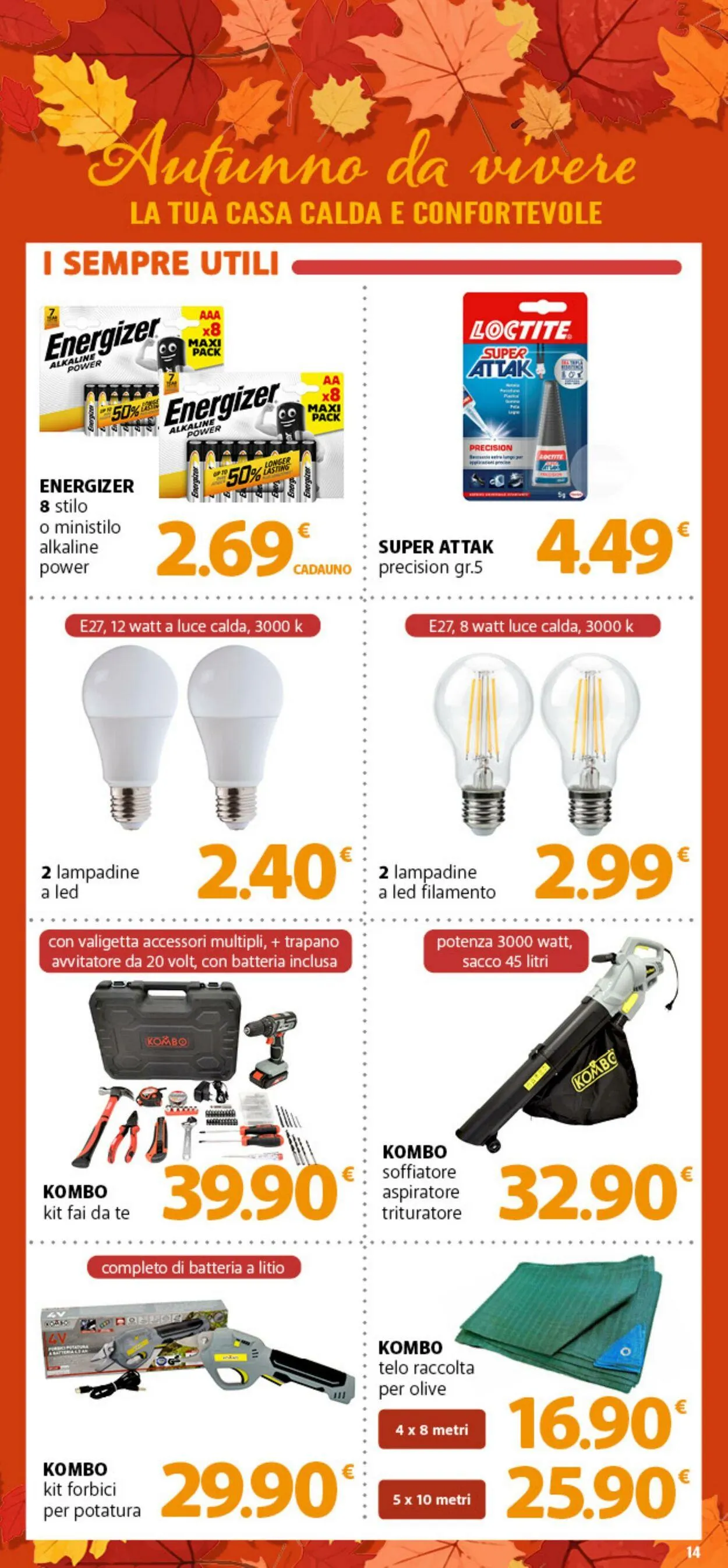 Famila Volantino attuale da 1 ottobre a 31 ottobre di 2025 - Pagina del volantino 14