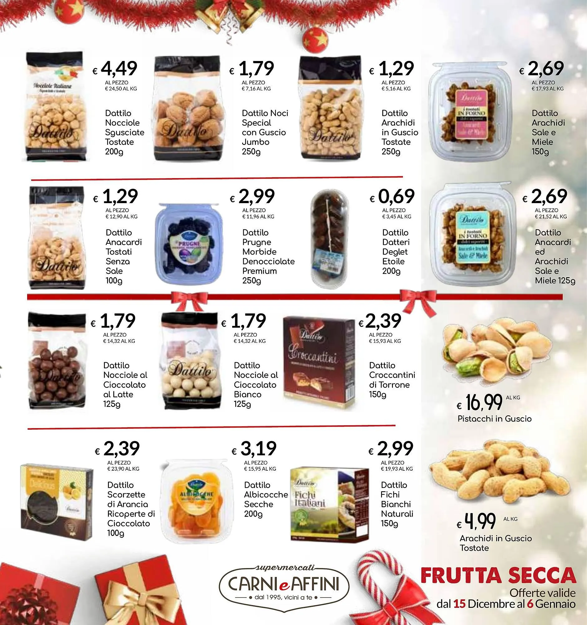 Volantino Carni e Affini Supermercati da 15 dicembre a 6 gennaio di 2024 - Pagina del volantino 7