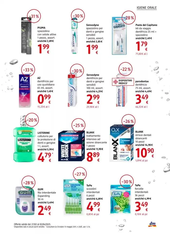 Journal da 27 febbraio a 2 aprile di 2025 - Pagina del volantino 9