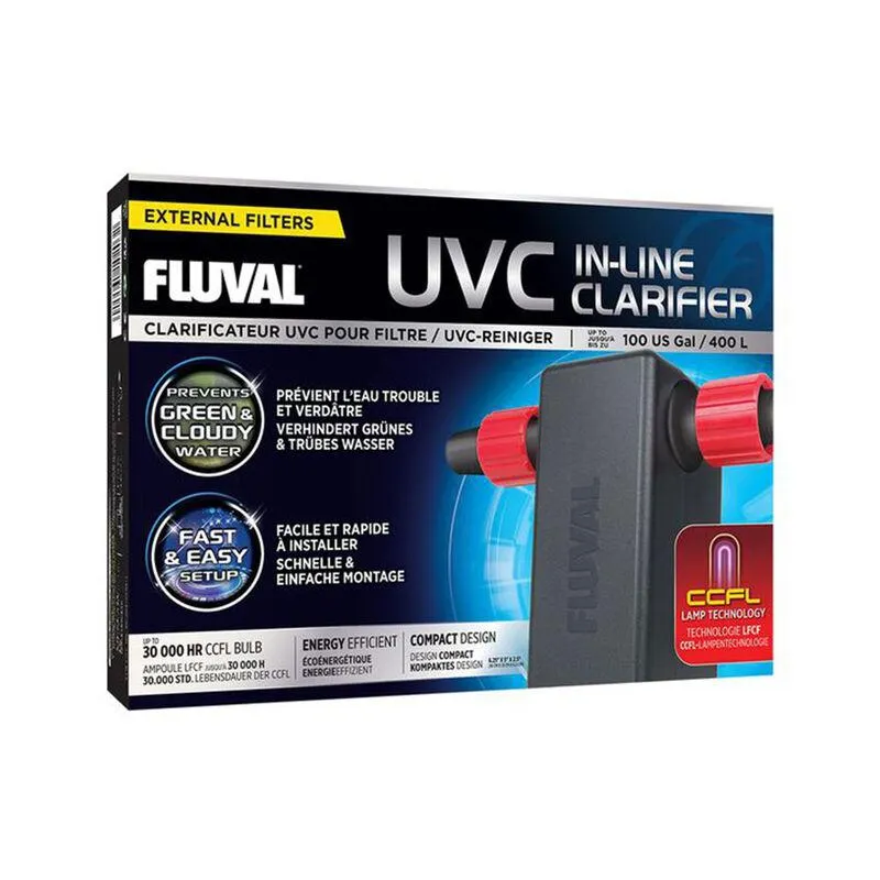 Askoll Lampada Fluval UVC in-Line Clarifier