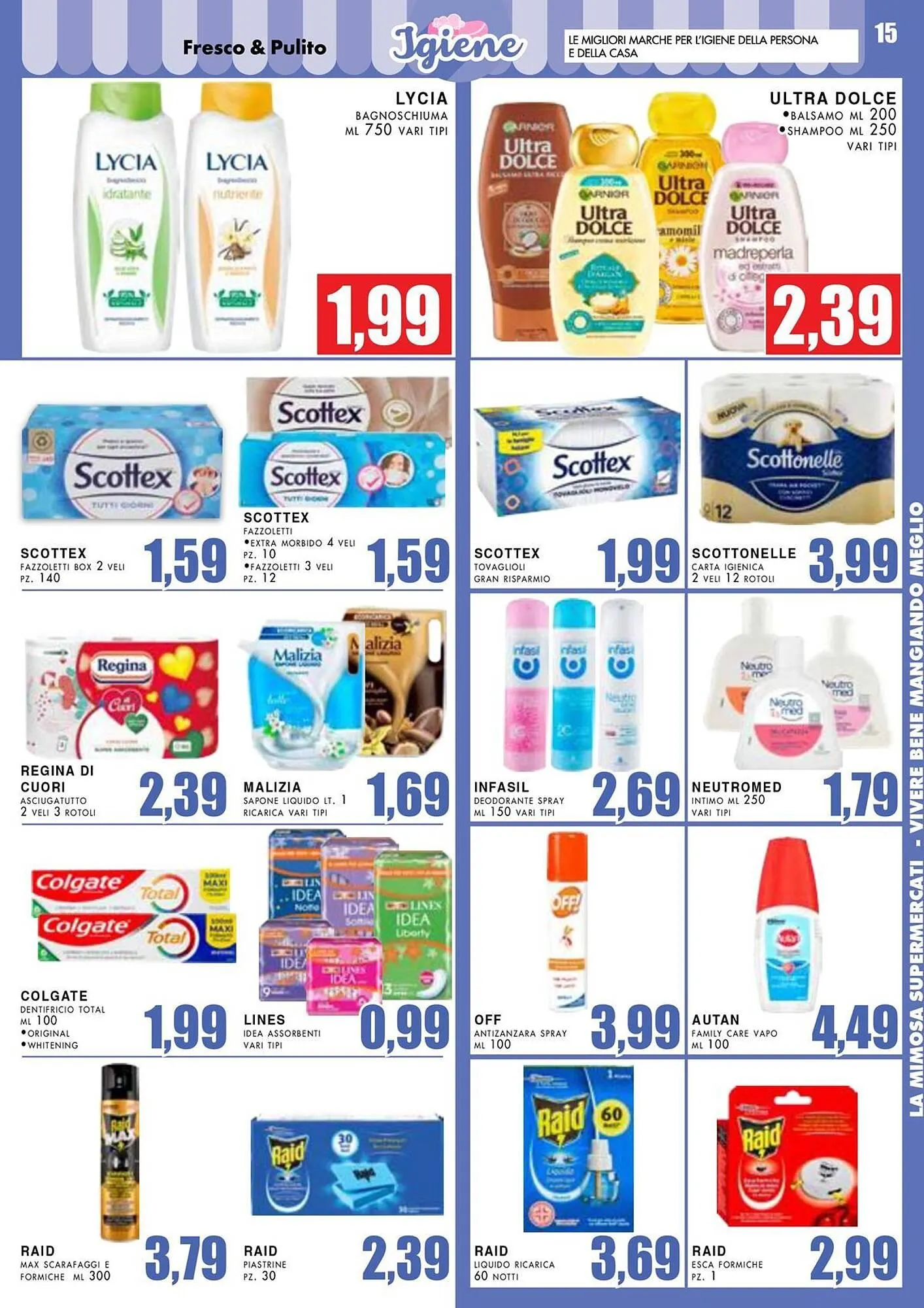 Volantino La Mimosa Supermercati da 13 maggio a 26 maggio di 2024 - Pagina del volantino 15