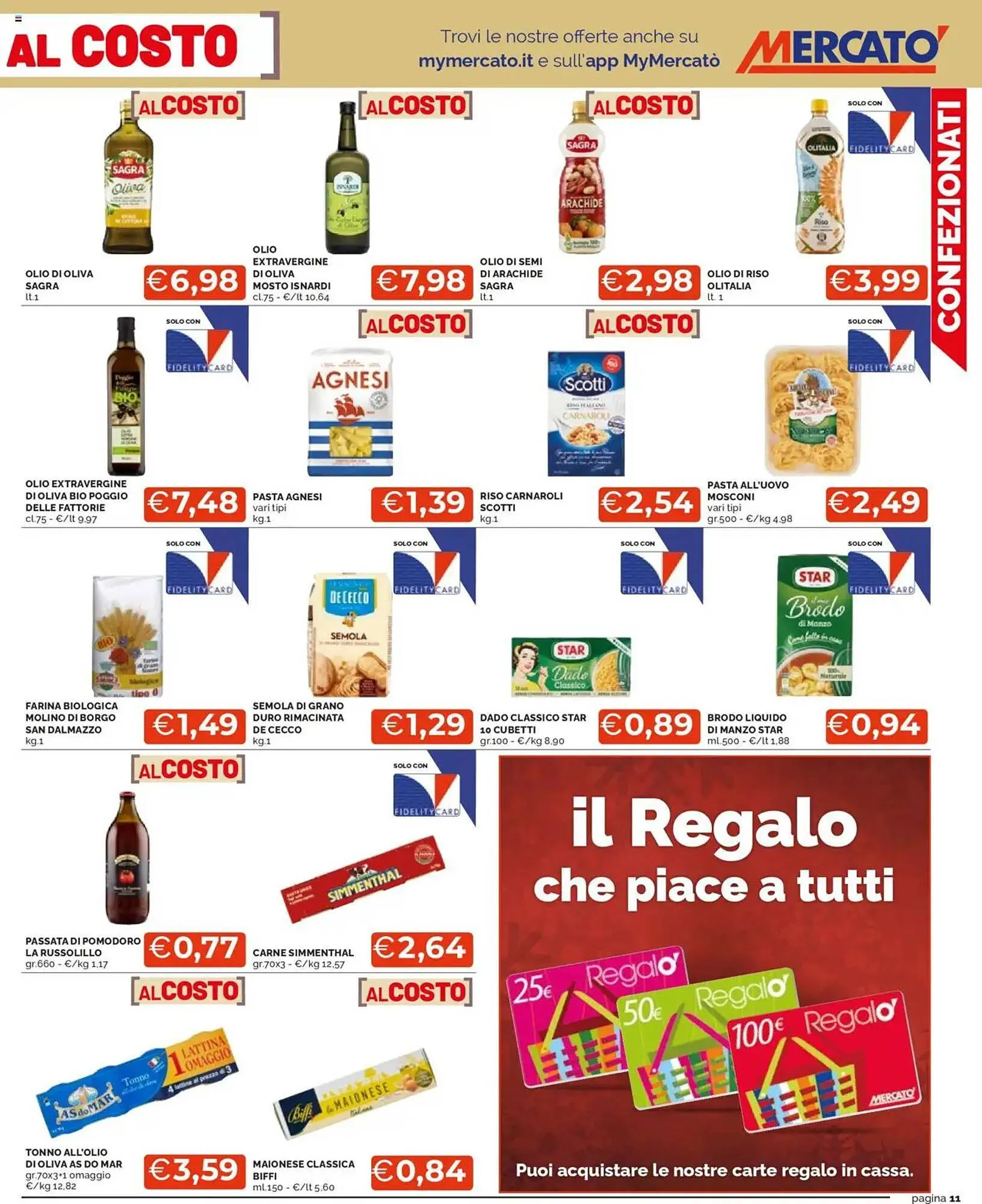 Volantino Mercatò da 21 novembre a 4 dicembre di 2024 - Pagina del volantino 11