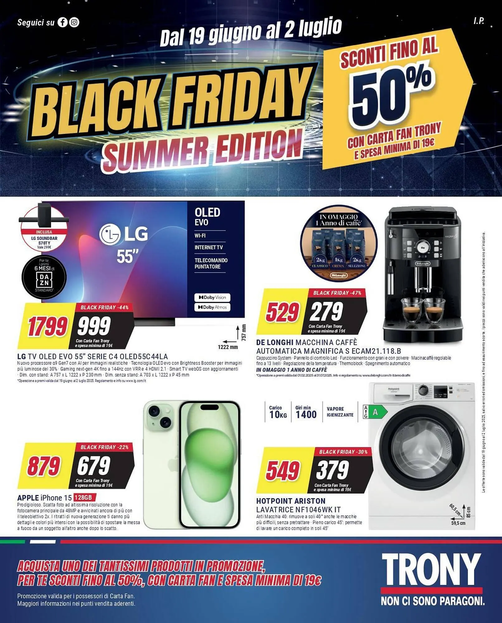 Volantino Trony da 19 giugno a 2 luglio di 2025 - Pagina del volantino 1