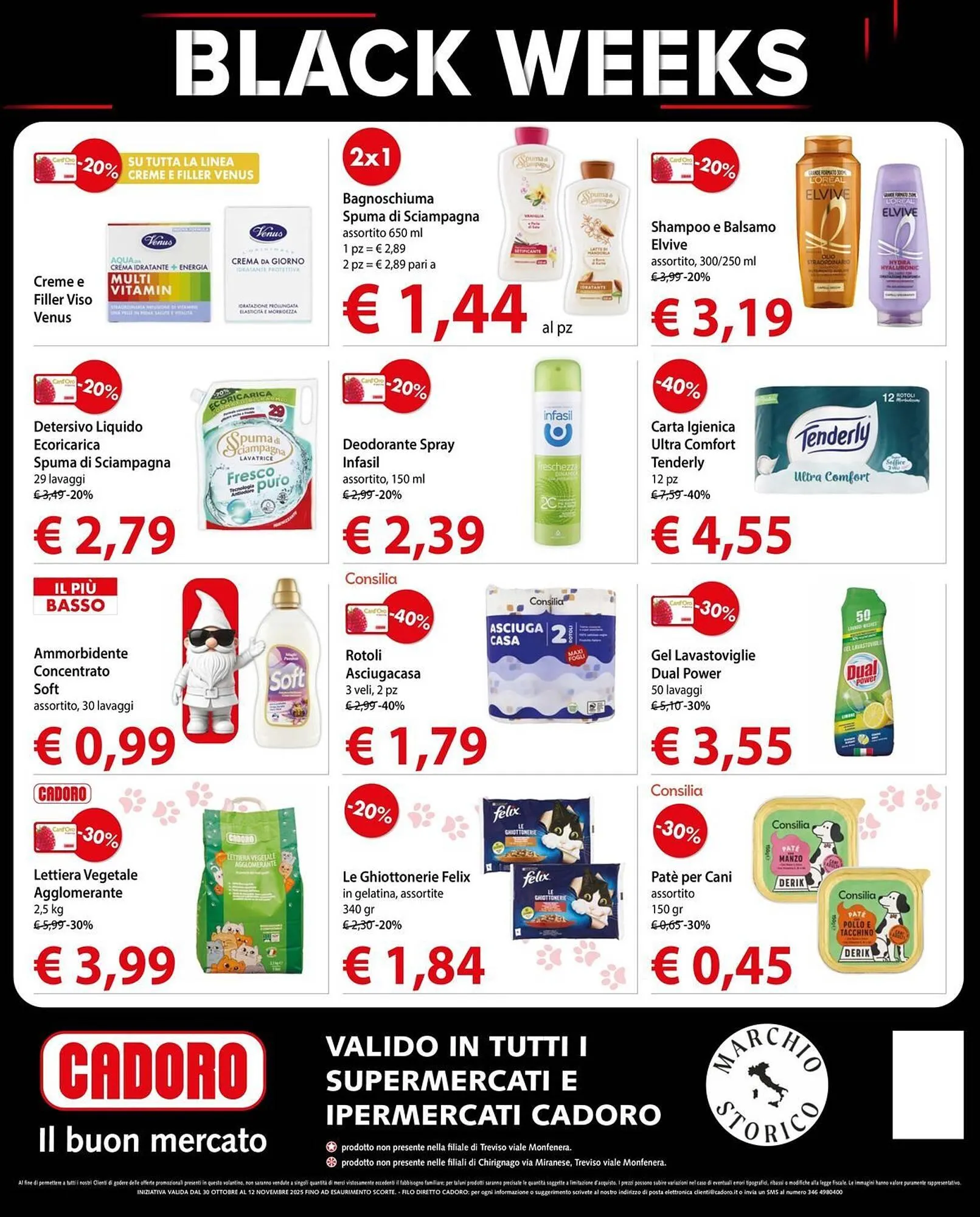 Volantino Cadoro da 30 ottobre a 12 novembre di 2025 - Pagina del volantino 8