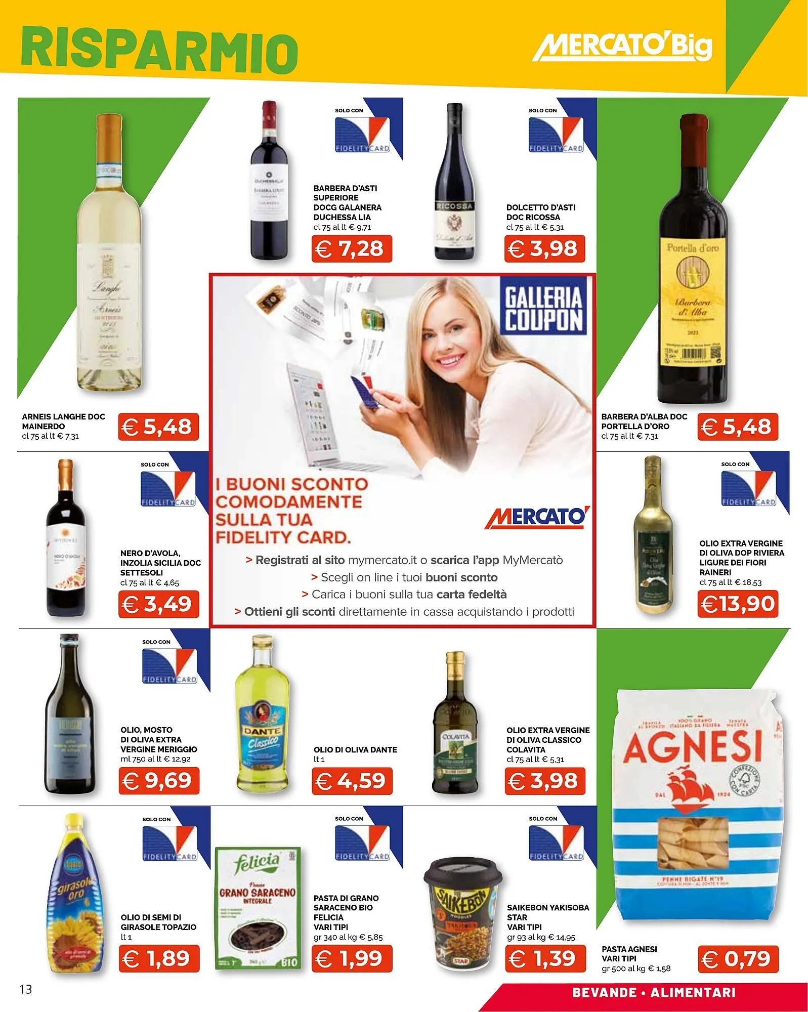 Volantino Mercatò Big da 11 agosto a 24 agosto di 2025 - Pagina del volantino 13