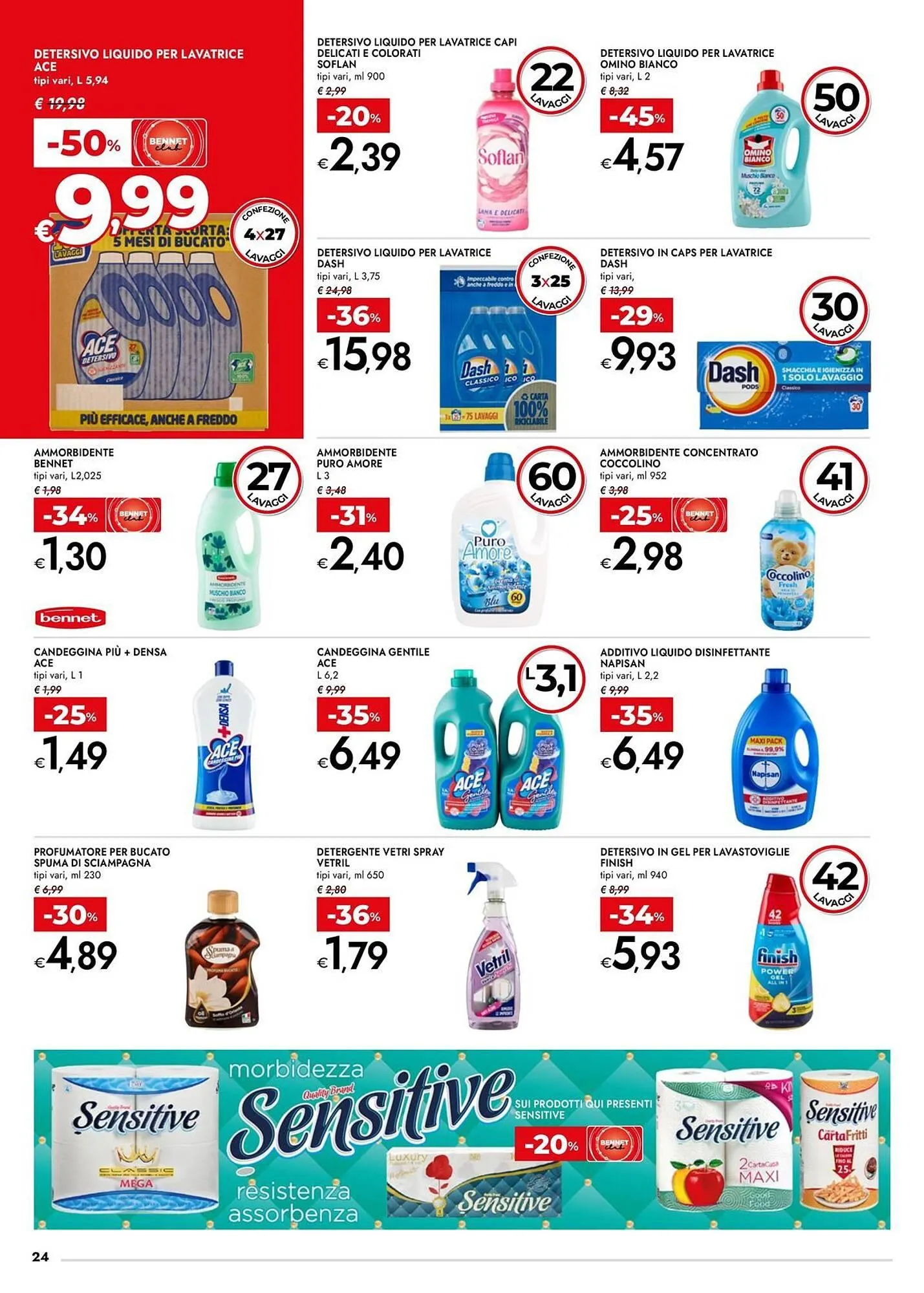 Volantino Bennet da 22 aprile a 7 maggio di 2025 - Pagina del volantino 24