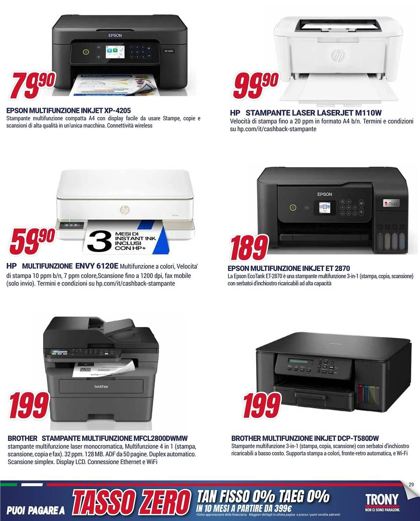 Volantino Trony da 15 gennaio a 4 febbraio di 2026 - Pagina del volantino 29