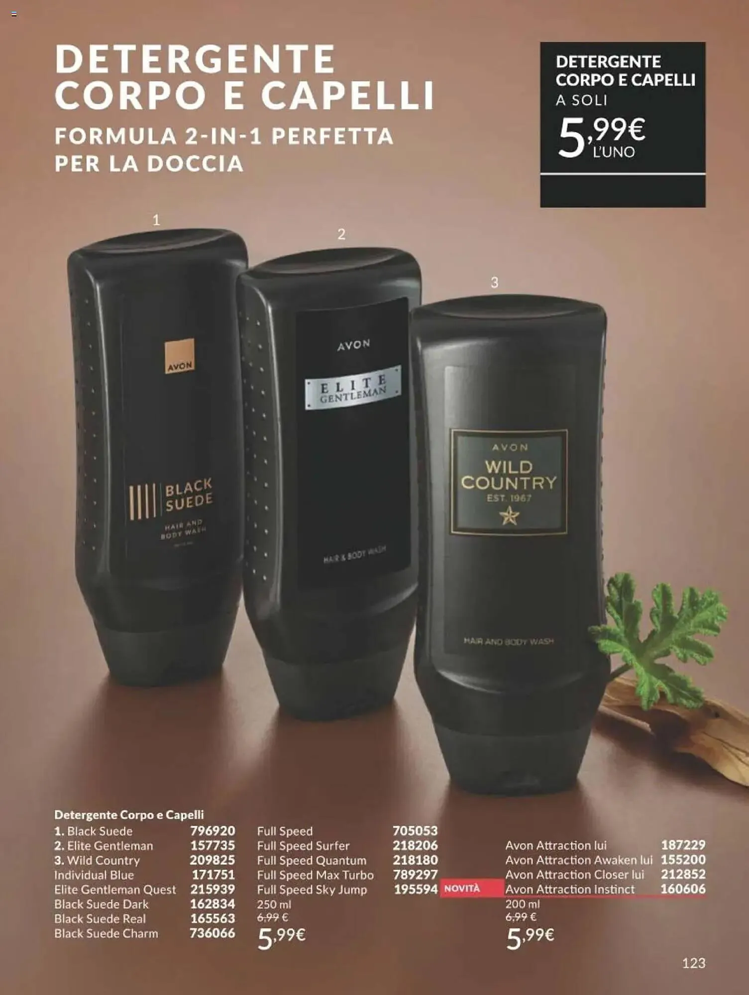 Catalogo Avon da 1 ottobre a 31 ottobre di 2025 - Pagina del volantino 123