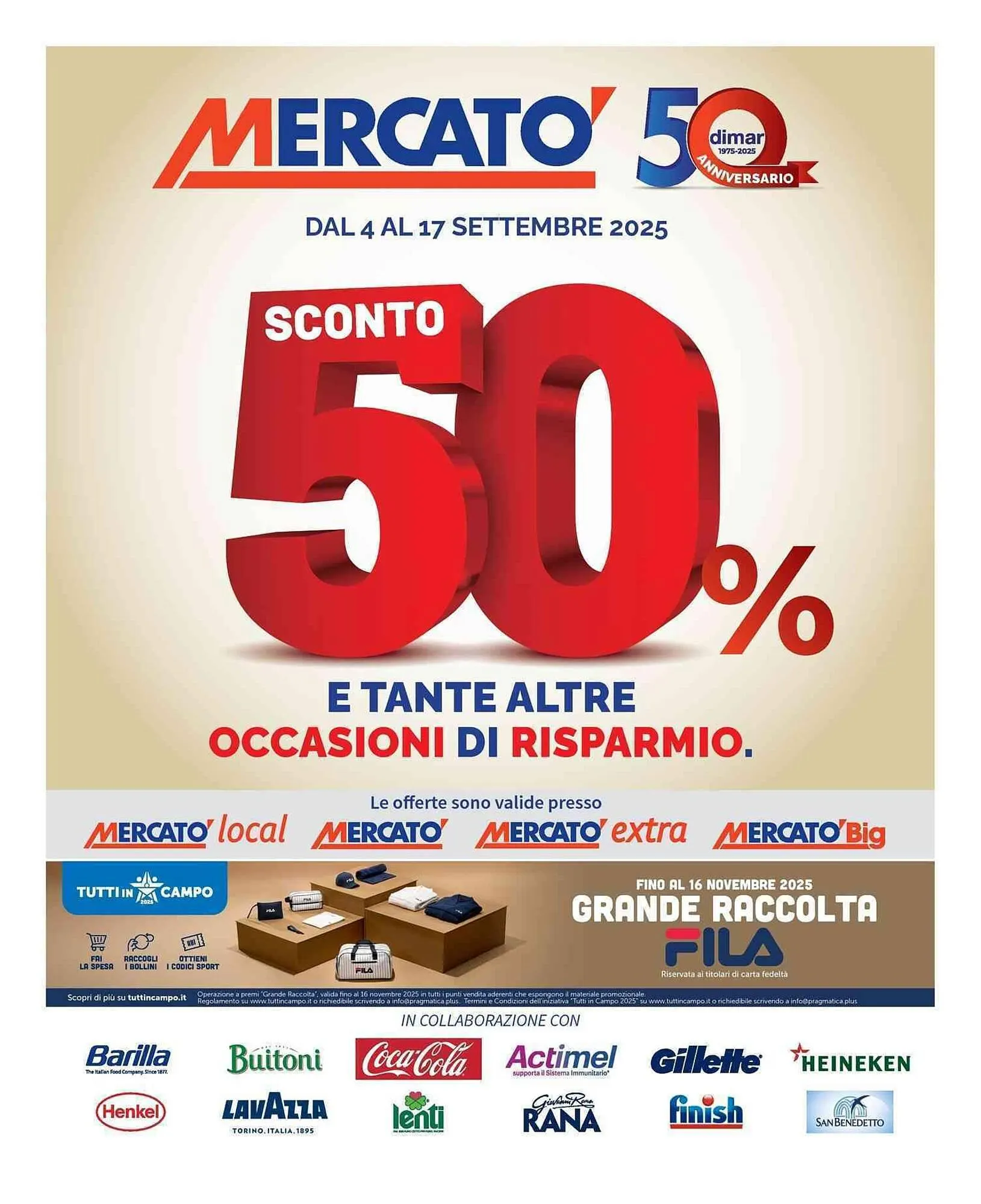 Volantino Mercatò Local da 4 settembre a 17 settembre di 2025 - Pagina del volantino 1