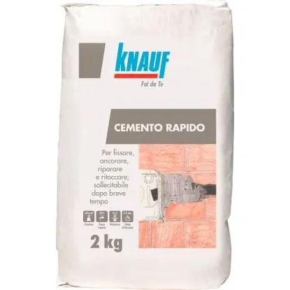 Cemento rapido antiritiro Knauf 2 kg