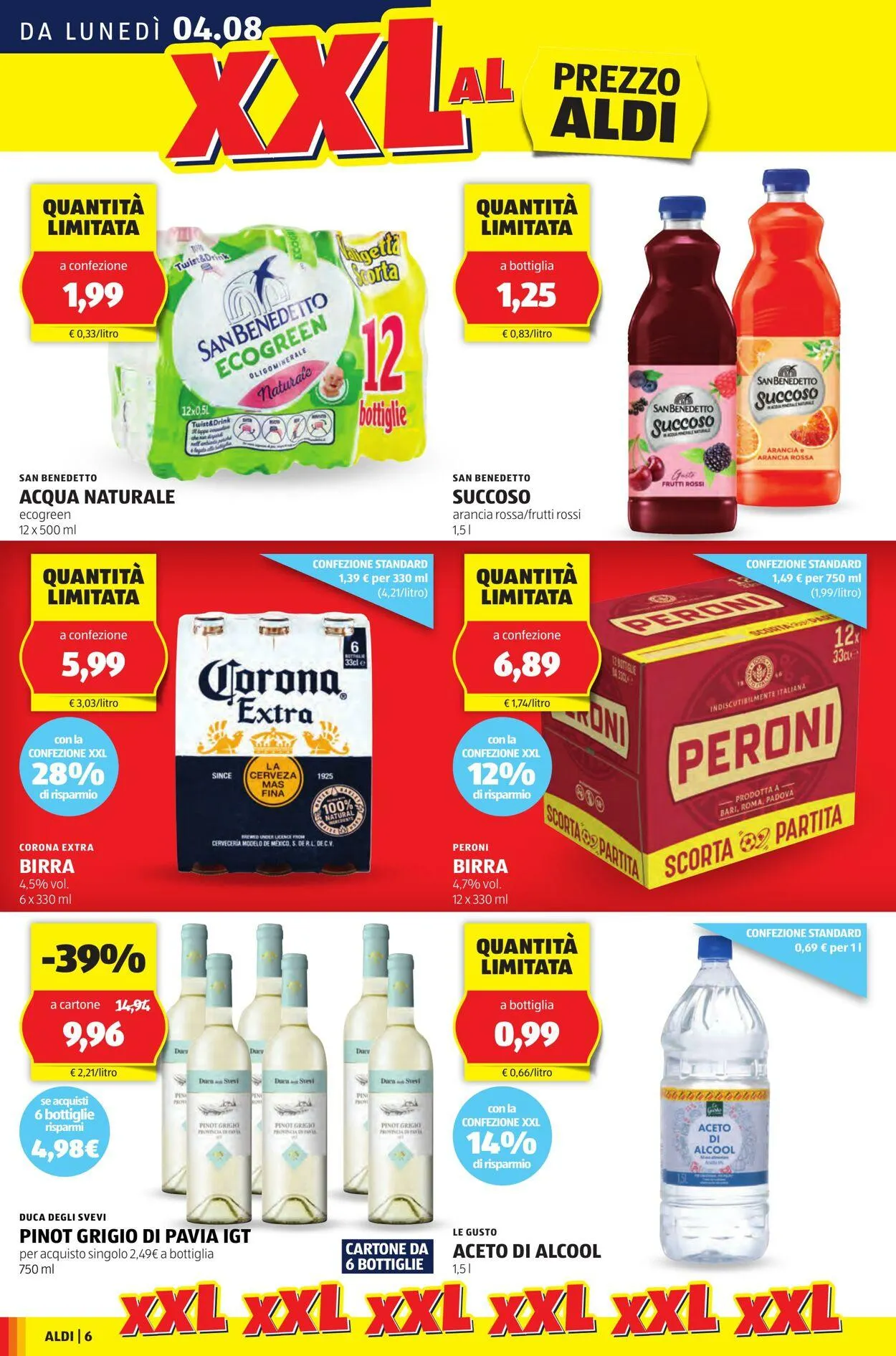Aldi Volantino attuale da 4 agosto a 10 agosto di 2025 - Pagina del volantino 6