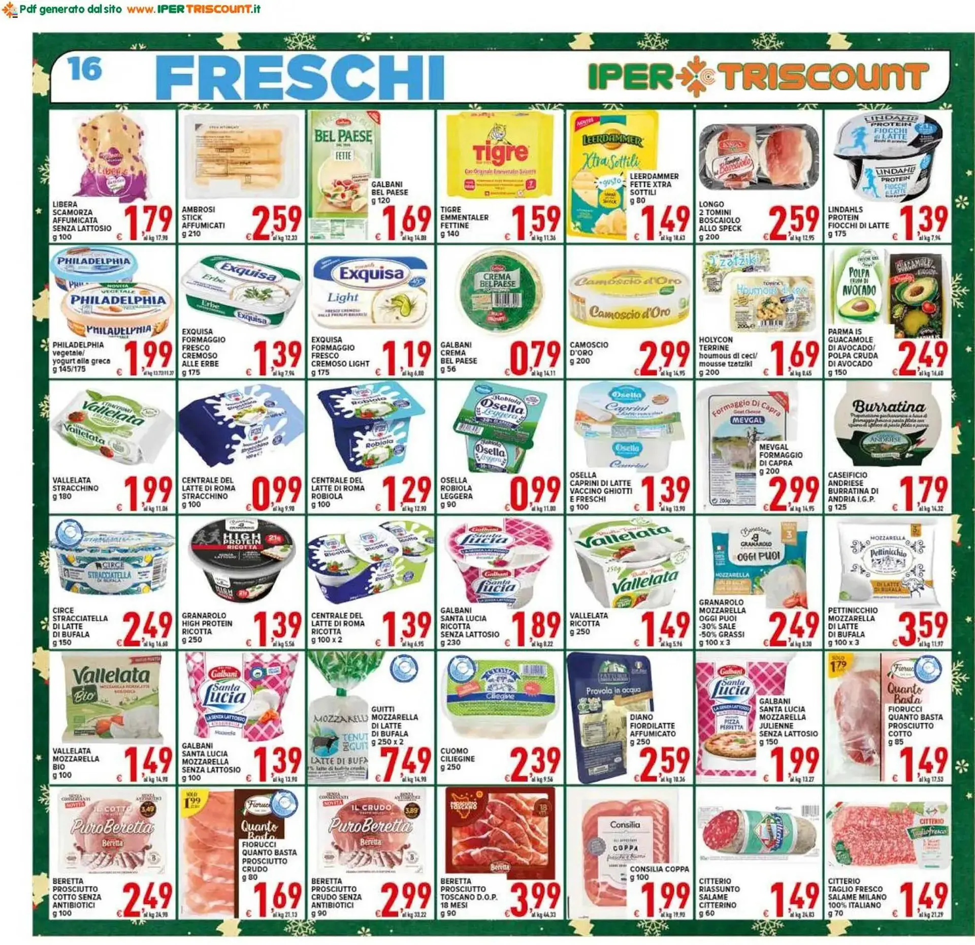 Volantino Iper Triscount da 6 dicembre a 15 dicembre di 2025 - Pagina del volantino 16