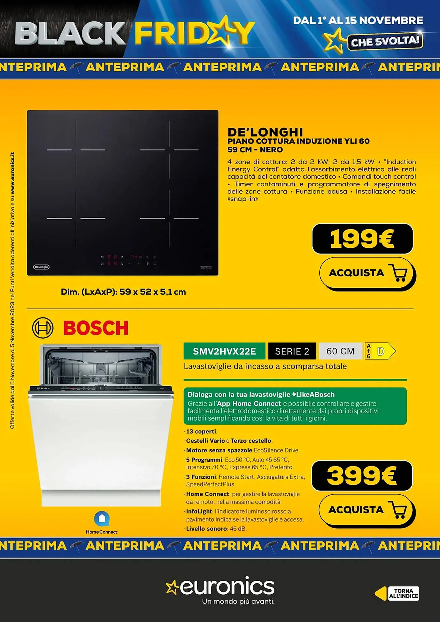 Volantino Euronics da 1 novembre a 15 novembre di 2023 - Pagina del volantino 47