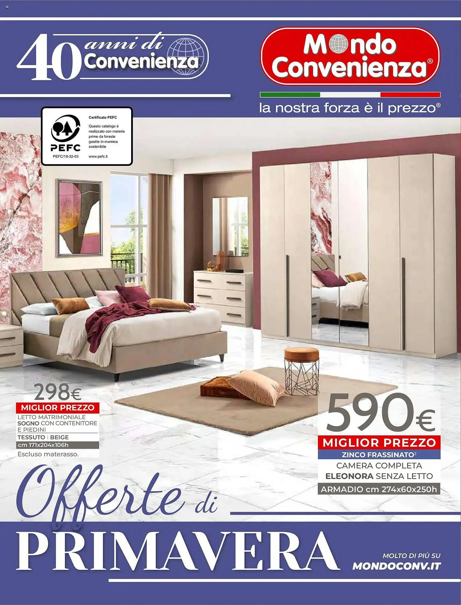 Volantino Mondo Convenienza da 1 aprile a 30 giugno di 2026 - Pagina del volantino 100