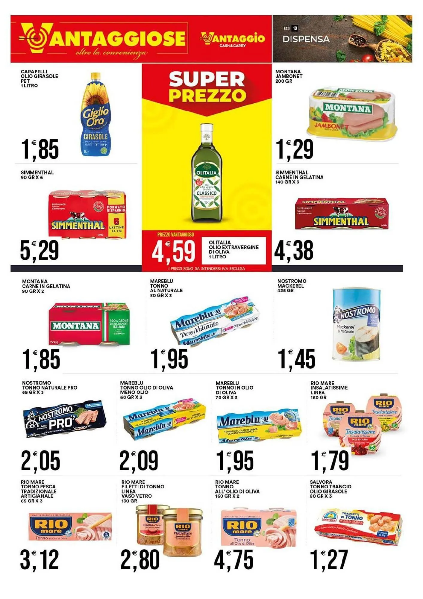 Volantino Vantaggio Cash&Carry da 1 dicembre a 13 dicembre di 2025 - Pagina del volantino 20