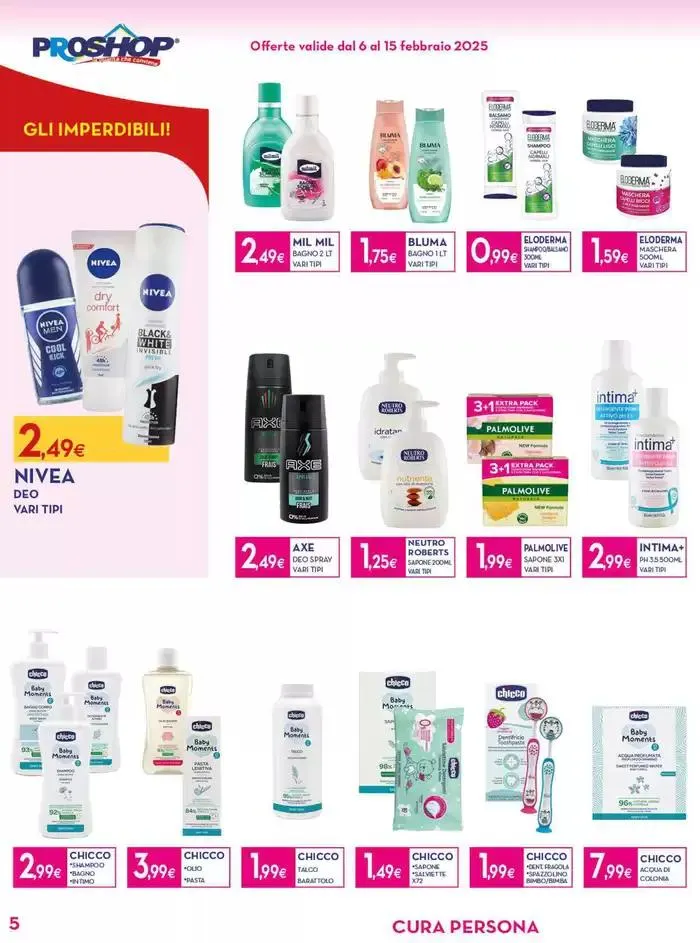 Appuntamento con la convenienza  da 6 febbraio a 15 febbraio di 2025 - Pagina del volantino 6