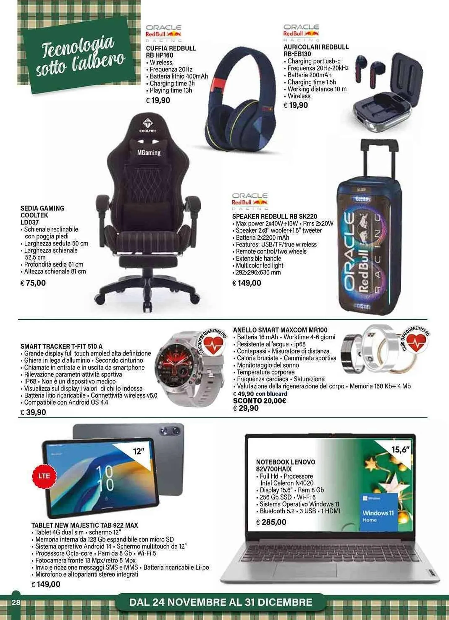 Volantino Il Gigante da 24 novembre a 31 dicembre di 2025 - Pagina del volantino 28